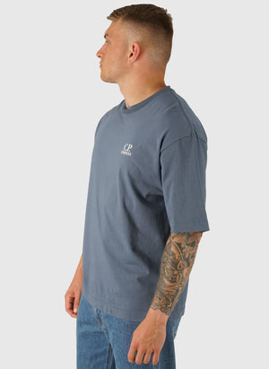 British Sailor Jersey T-Shirt - Orion Blue