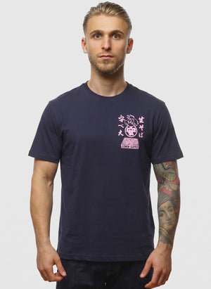 Soba Yasubé T-Shirt - Maritime Blue