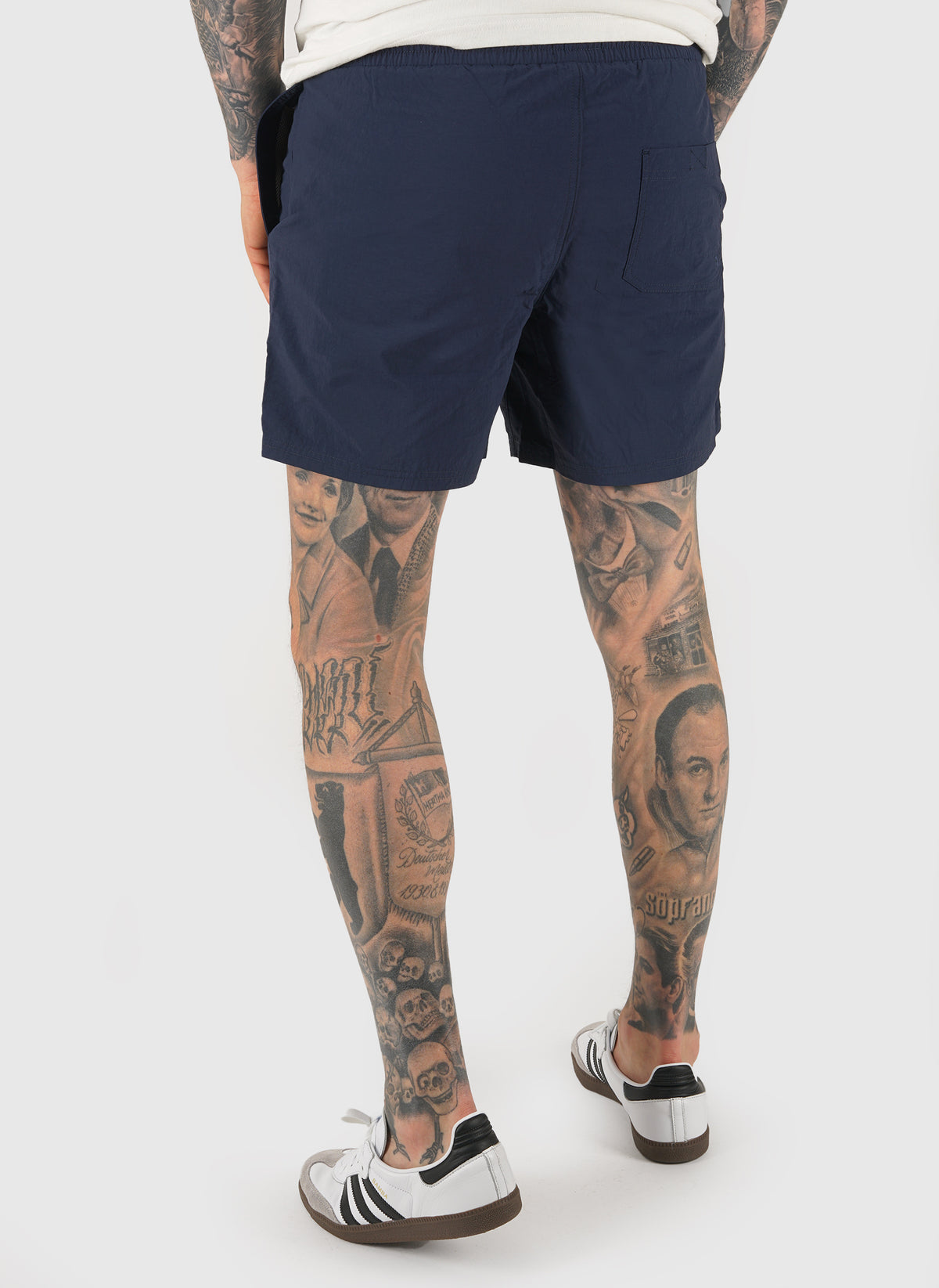 Colbert Plain Swim Short - Yale