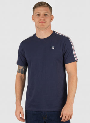 Biella Taped T-Shirt - Dark Sapphire