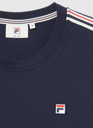 Biella Taped T-Shirt - Dark Sapphire