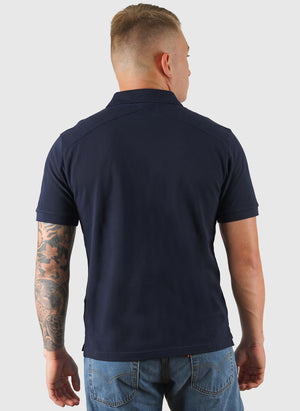 Pique Logo Poloshirt - Ink Navy