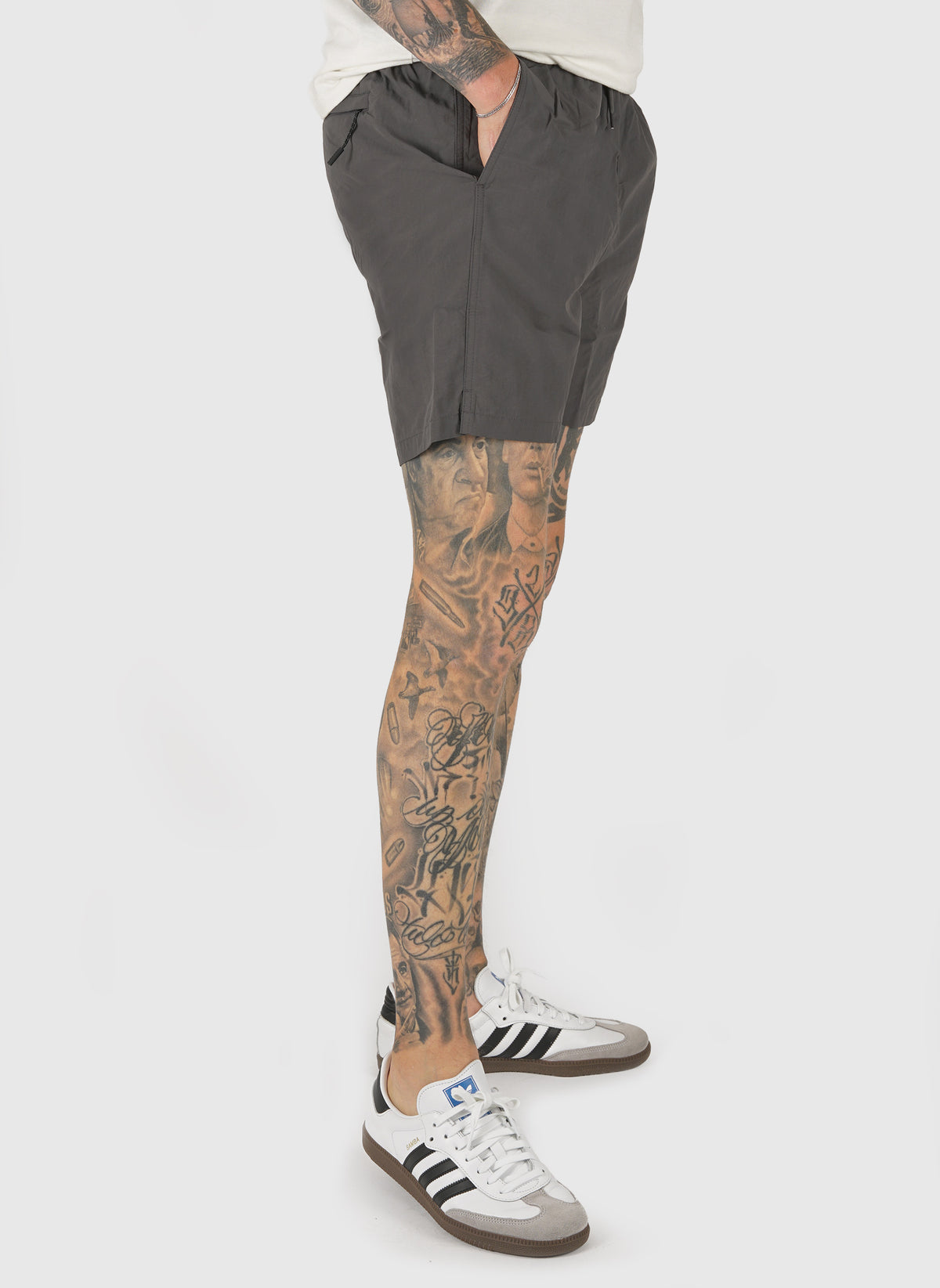 Kattegat Nylon Swim Short - Graphite