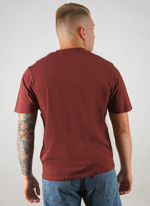 Jersey Label T-Shirt - Andorra Red
