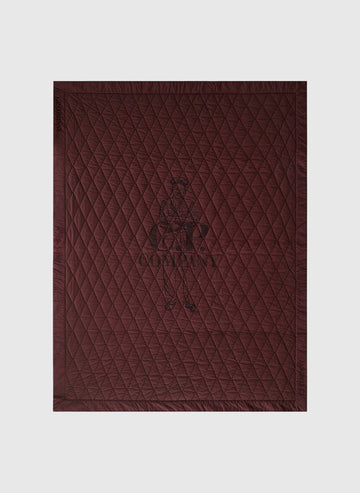 Silk Hand Nylon Blanket - Andorra Red