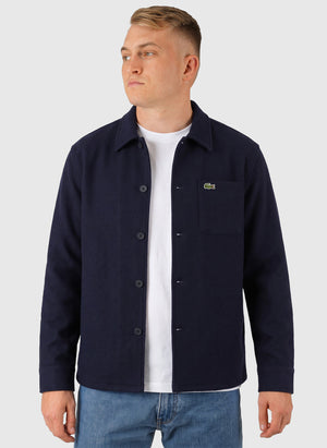 Flanell Overshirt - Dark Navy