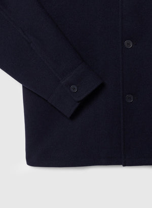 Flanell Overshirt - Dark Navy