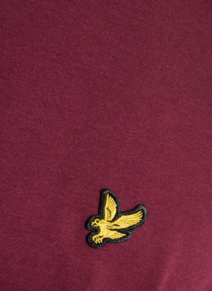 Plain T-Shirt - Noir Plum