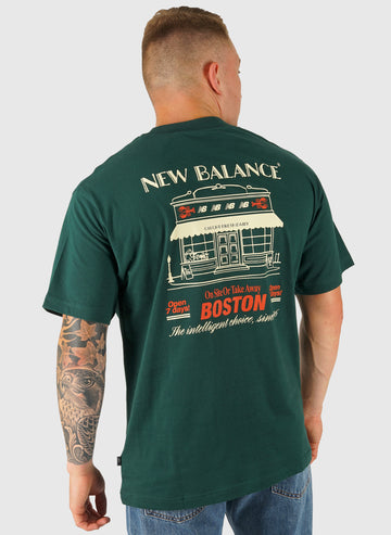 Grab a Bite Boston T-Shirt -  Nordic Green
