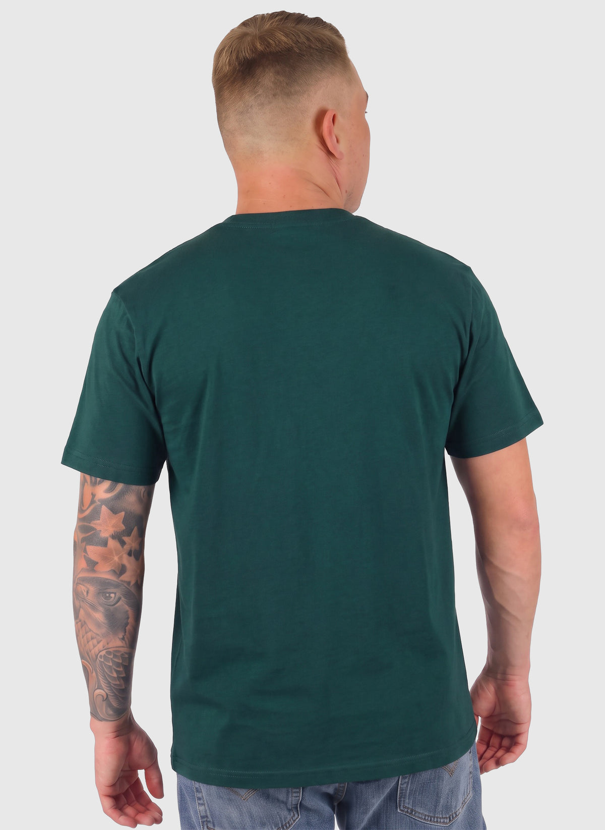 Athletics Flocked Logo T-Shirt - Green