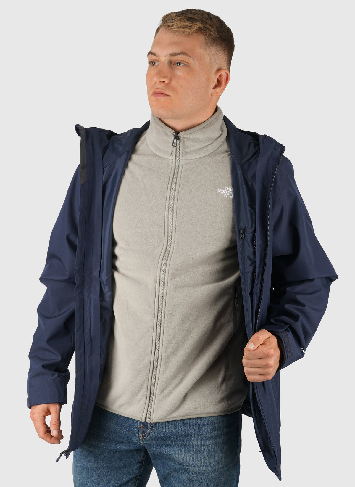 Quest Triclimate Jacket - Navy/Slab Stone