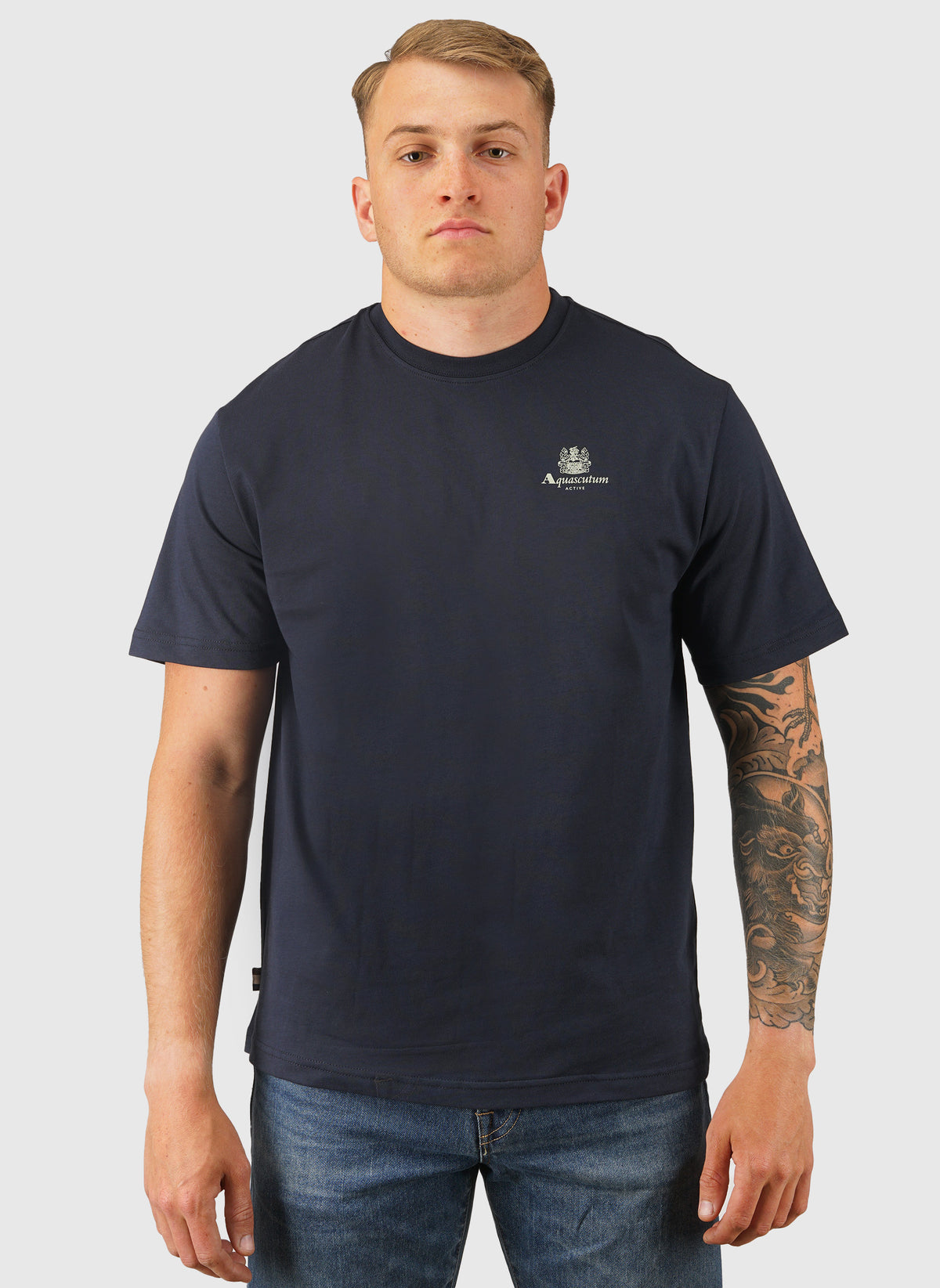 Small Logo T-Shirt - Navy