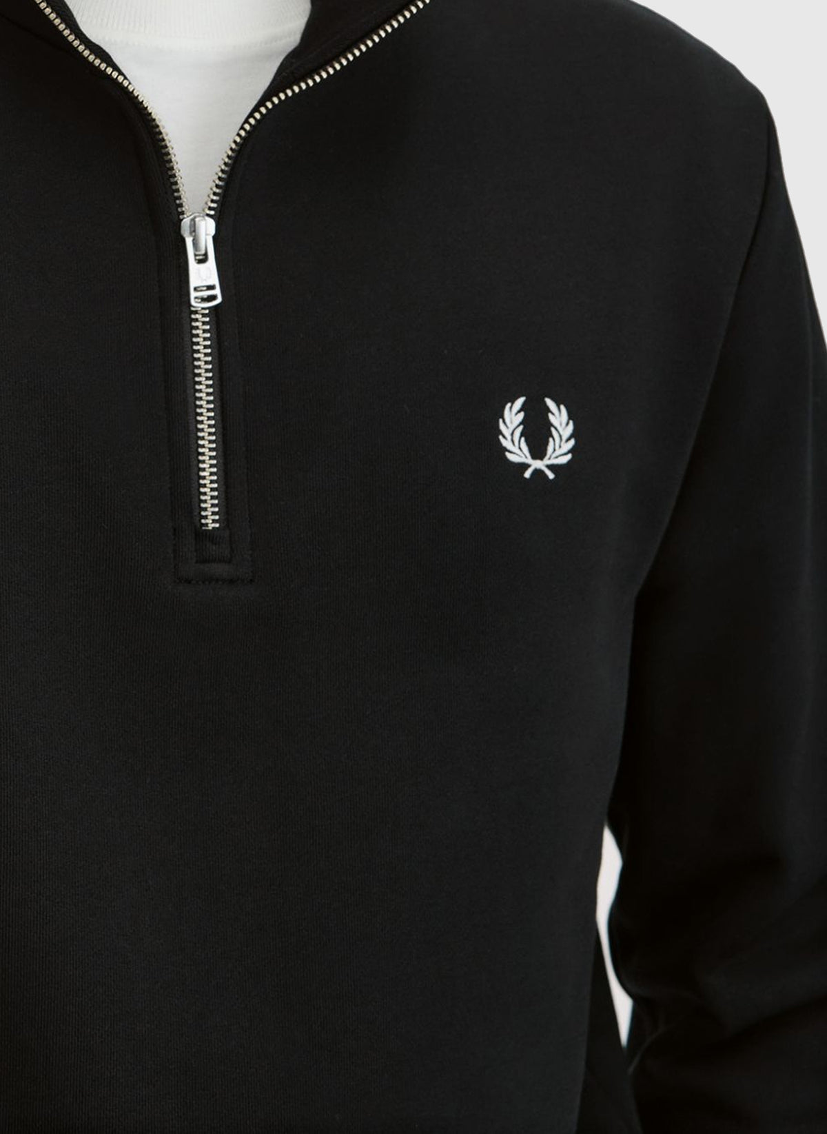 Halfzip Sweatshirt - Black
