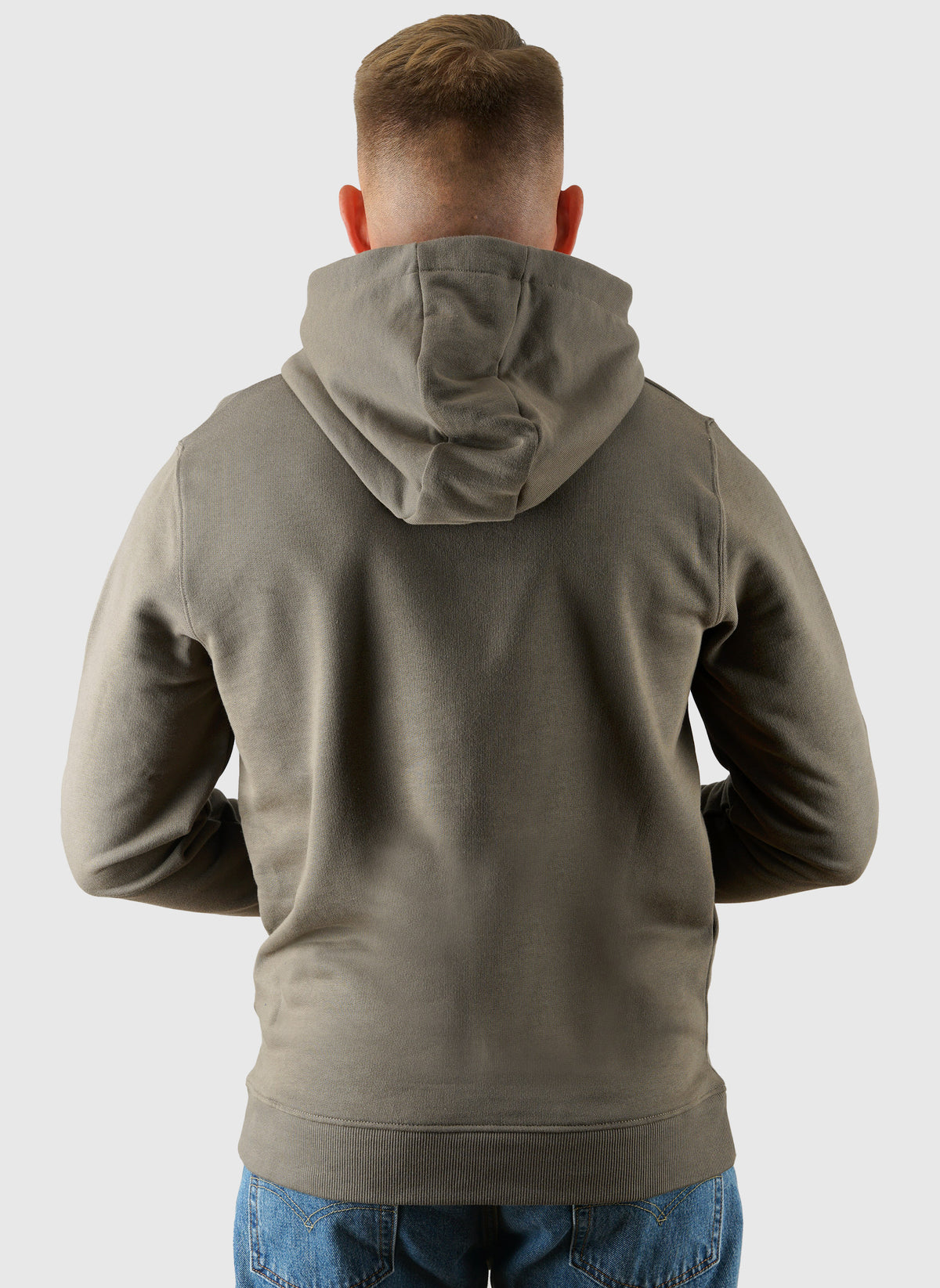 Pullover Hoodie - Khaki Ash
