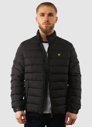 Quilted Jacket - Jet Black
