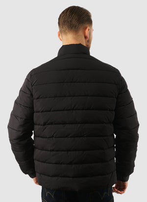 Quilted Jacket - Jet Black