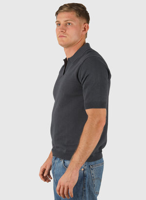 Anholt Cotton Paper Polo - Graphite