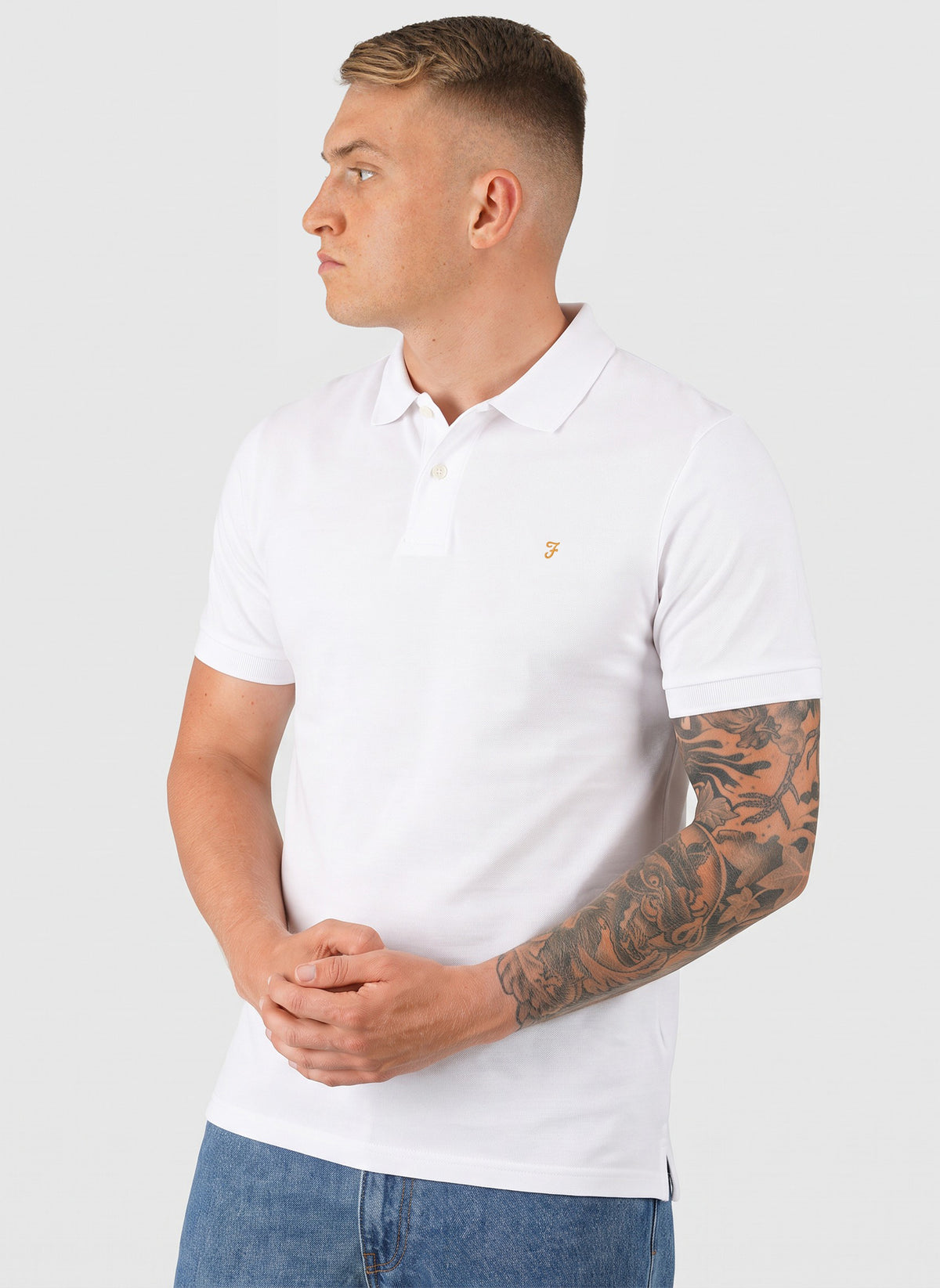 Cunningham Poloshirt - White