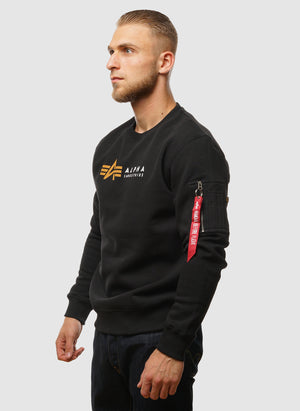 Alpha Label Sweatshirt - Black