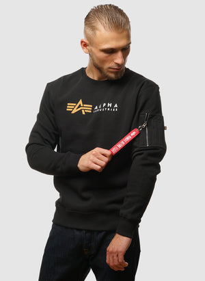 Alpha Label Sweatshirt - Black