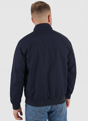 Cotton Harrington Jacket - Dark Navy