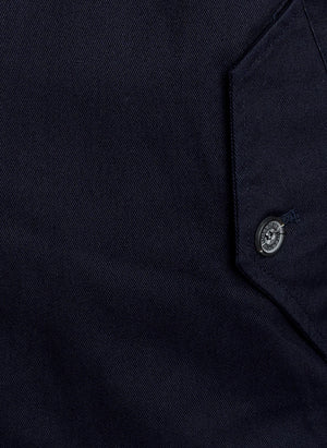 Cotton Harrington Jacket - Dark Navy