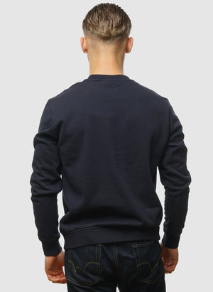 Balis Crew Neck Sweatshirt - Blu Marine
