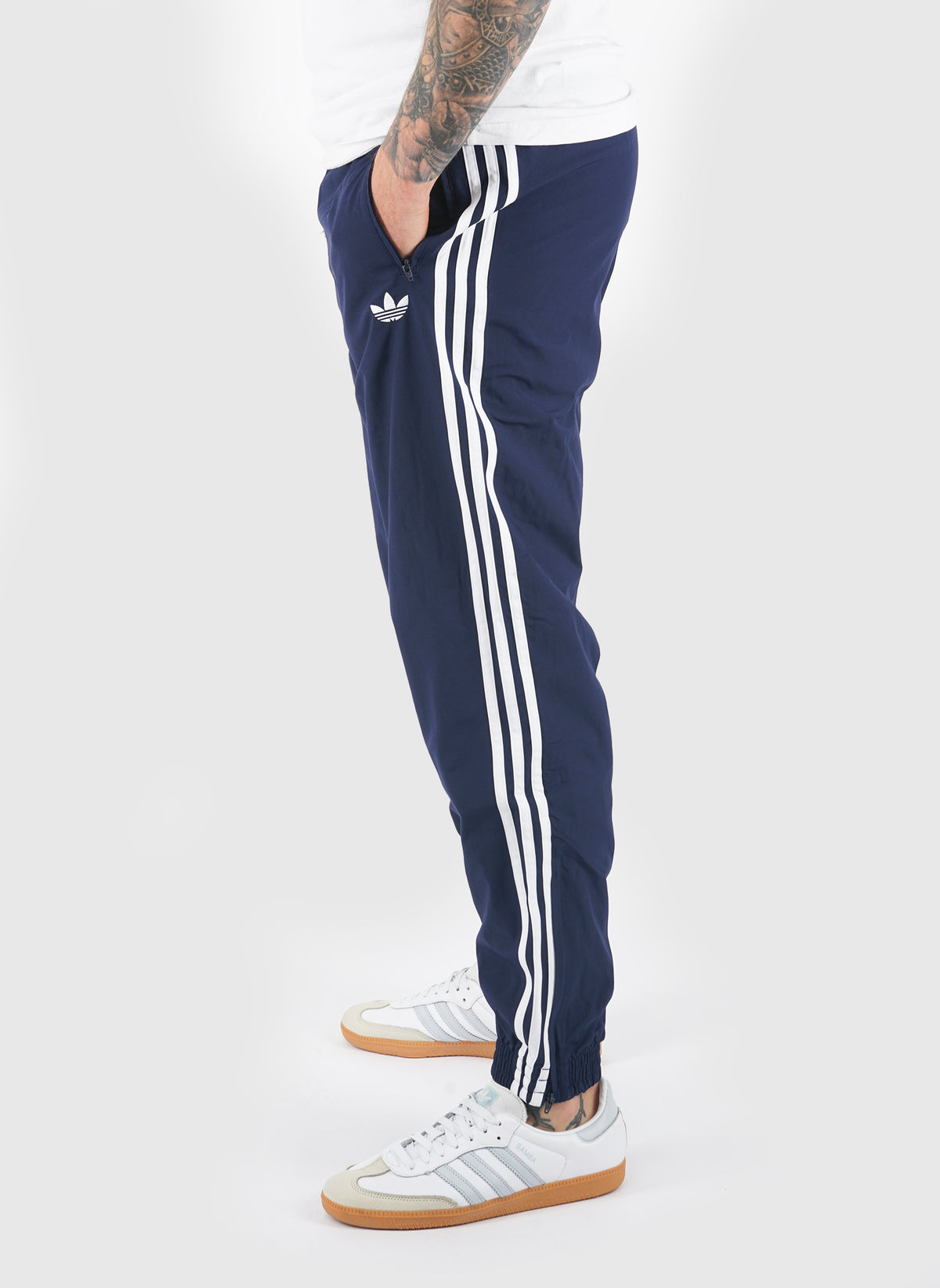 Woven Firebird Trackpants - Night Indigo