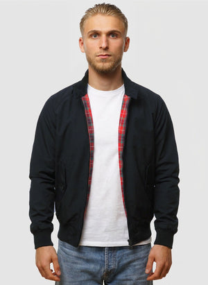 G9 Classic Harrington Jacket - Dark Navy