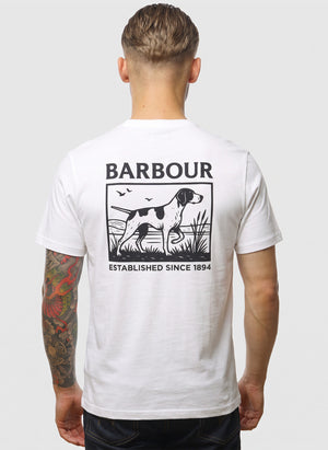 Setter Graphic T-Shirt - White