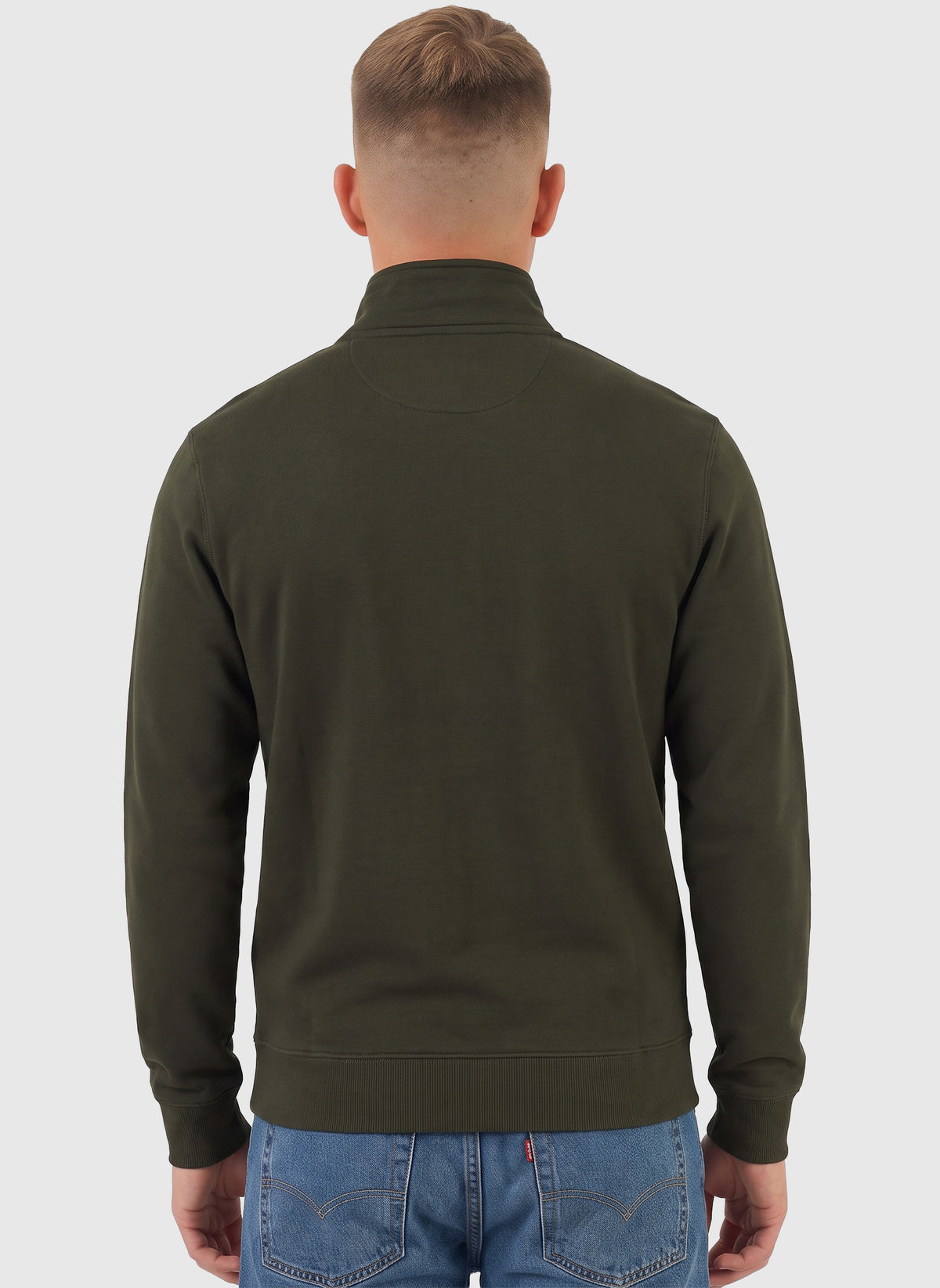Arnold 1/4 Zip Sweatshirt - Evergreen