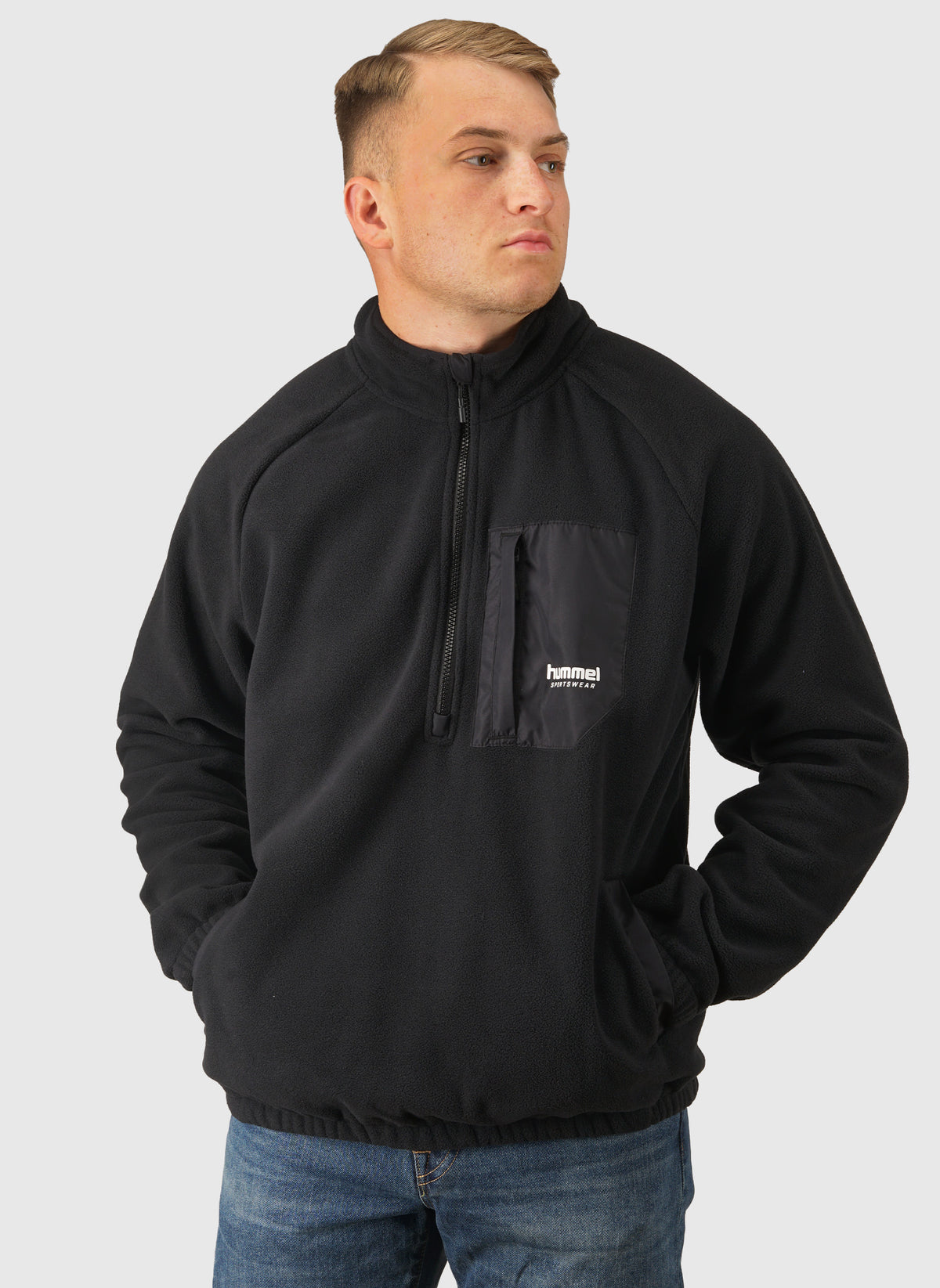 Hummel Fleece Halfzip - Black