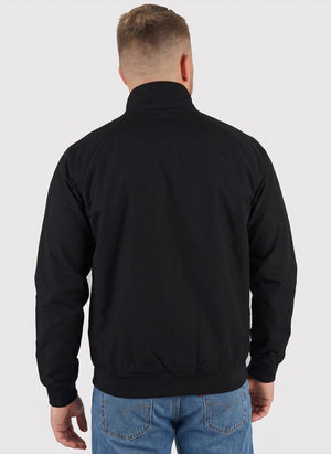 Cotton Harrington Jacket - Jet Black