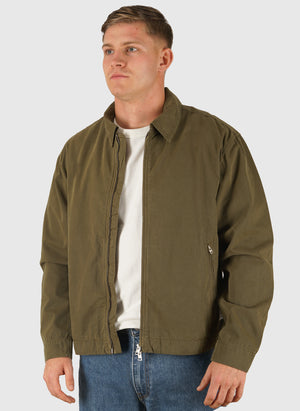 Raabjerg Canvas Jacket - Olive Night