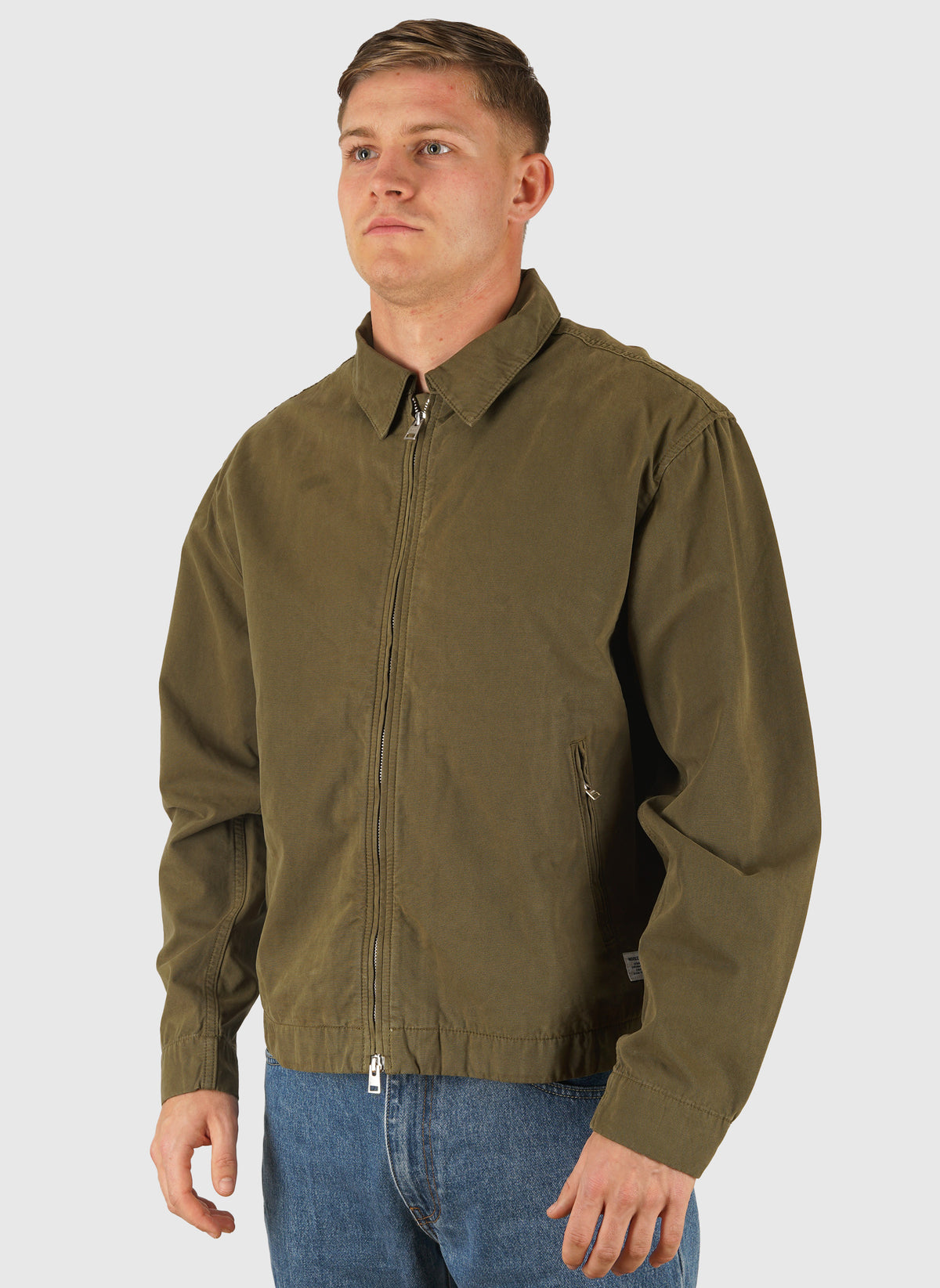 Raabjerg Canvas Jacket - Olive Night