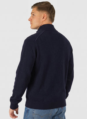 D-Ordin Half Zip Sweatshirt - Blu Marine