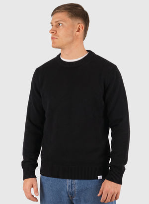Stensmark Merino Lambswool Sweater - Black