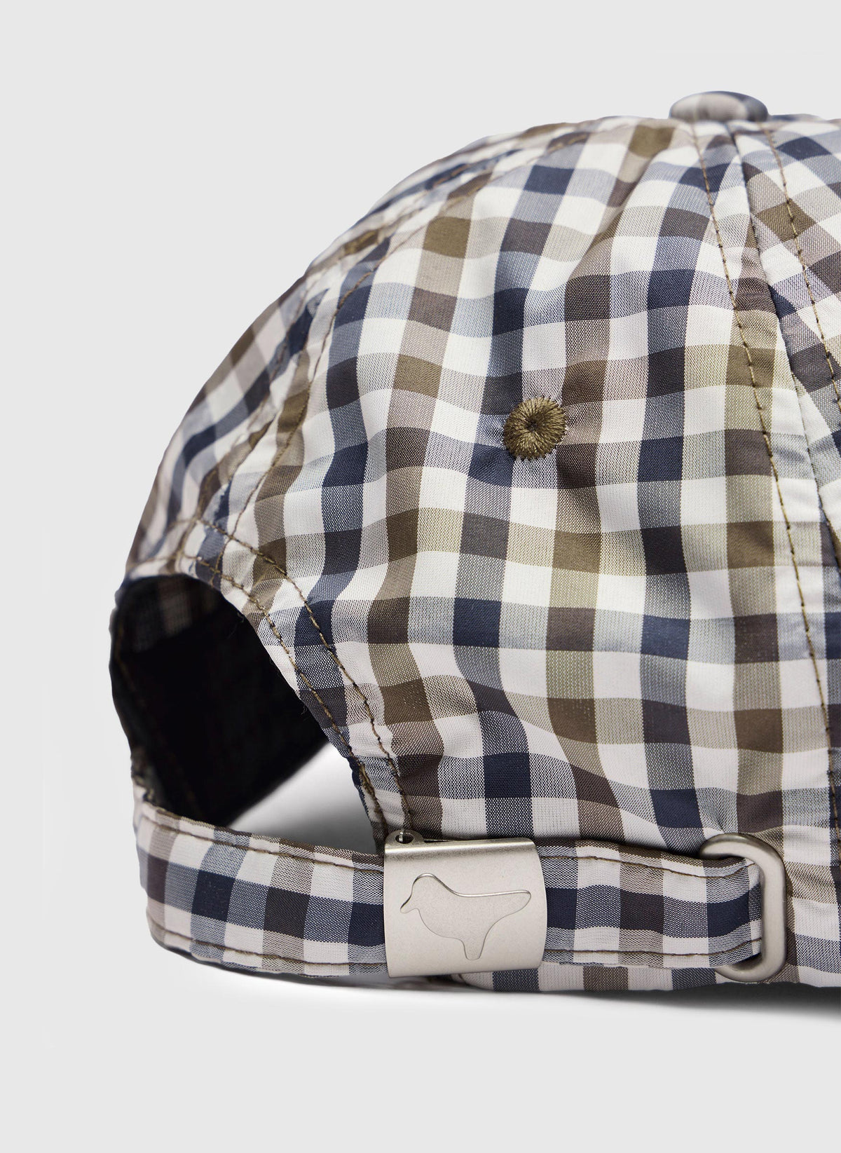 Clay Baseball Cap - Mid House Check