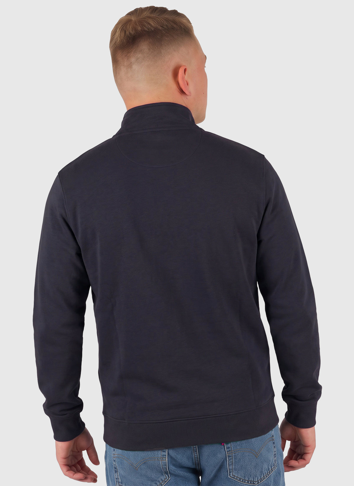 Arnold 1/4 Zip Sweatshirt - True Navy