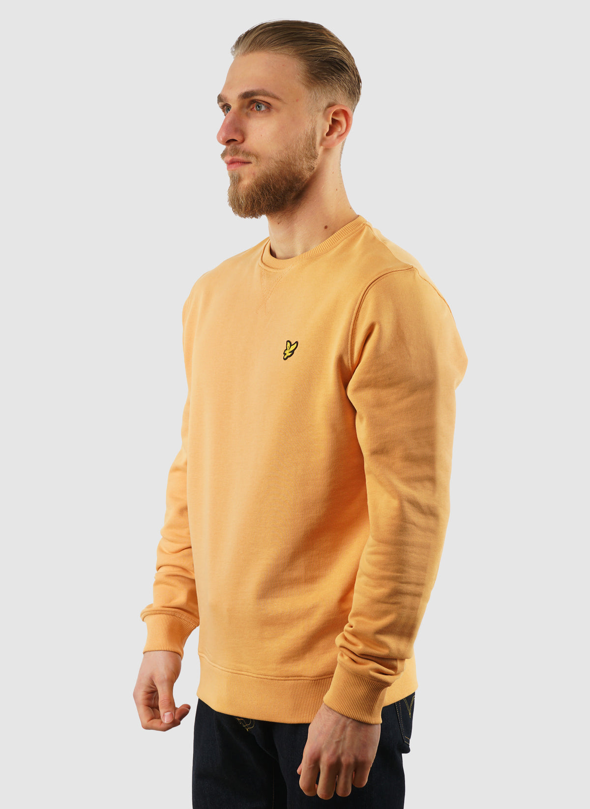 Crew Neck Sweatshirt - Honeycomb