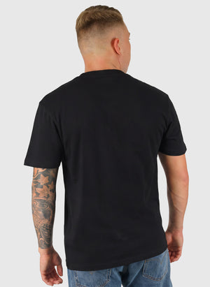 Classic Label Disruptive Camo T-Shirt - Black