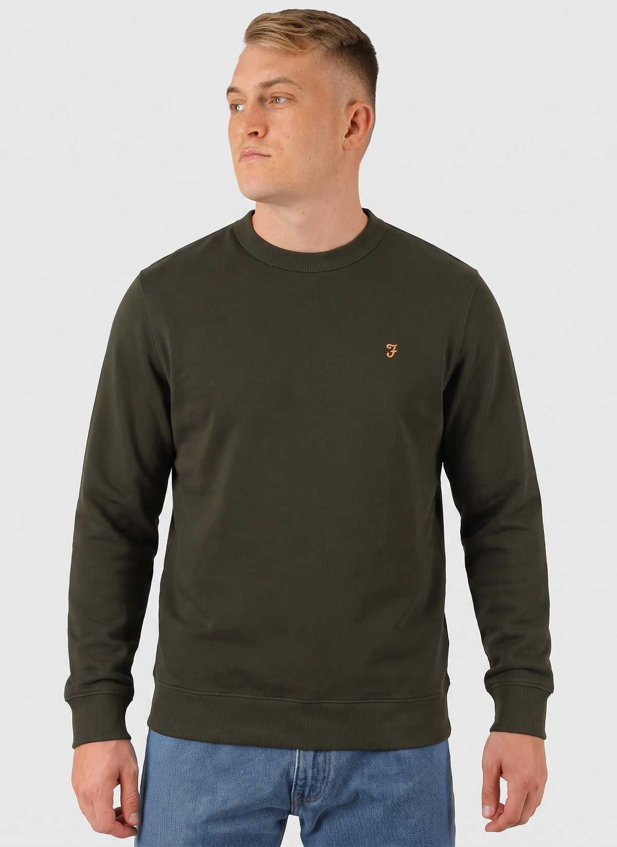 Hemming Crew Sweatshirt - Evergreen