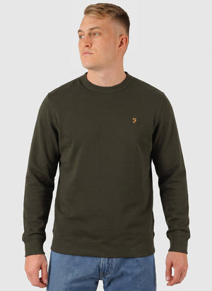 Hemming Crew Sweatshirt - Evergreen
