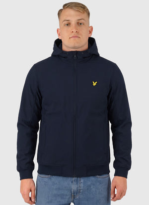 Fleece Back Softshell Jacket - Dark Navy