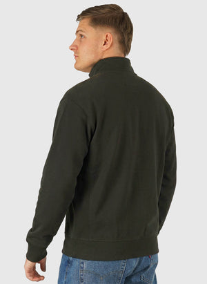 Half Zip American Script Sweatshirt - Raven