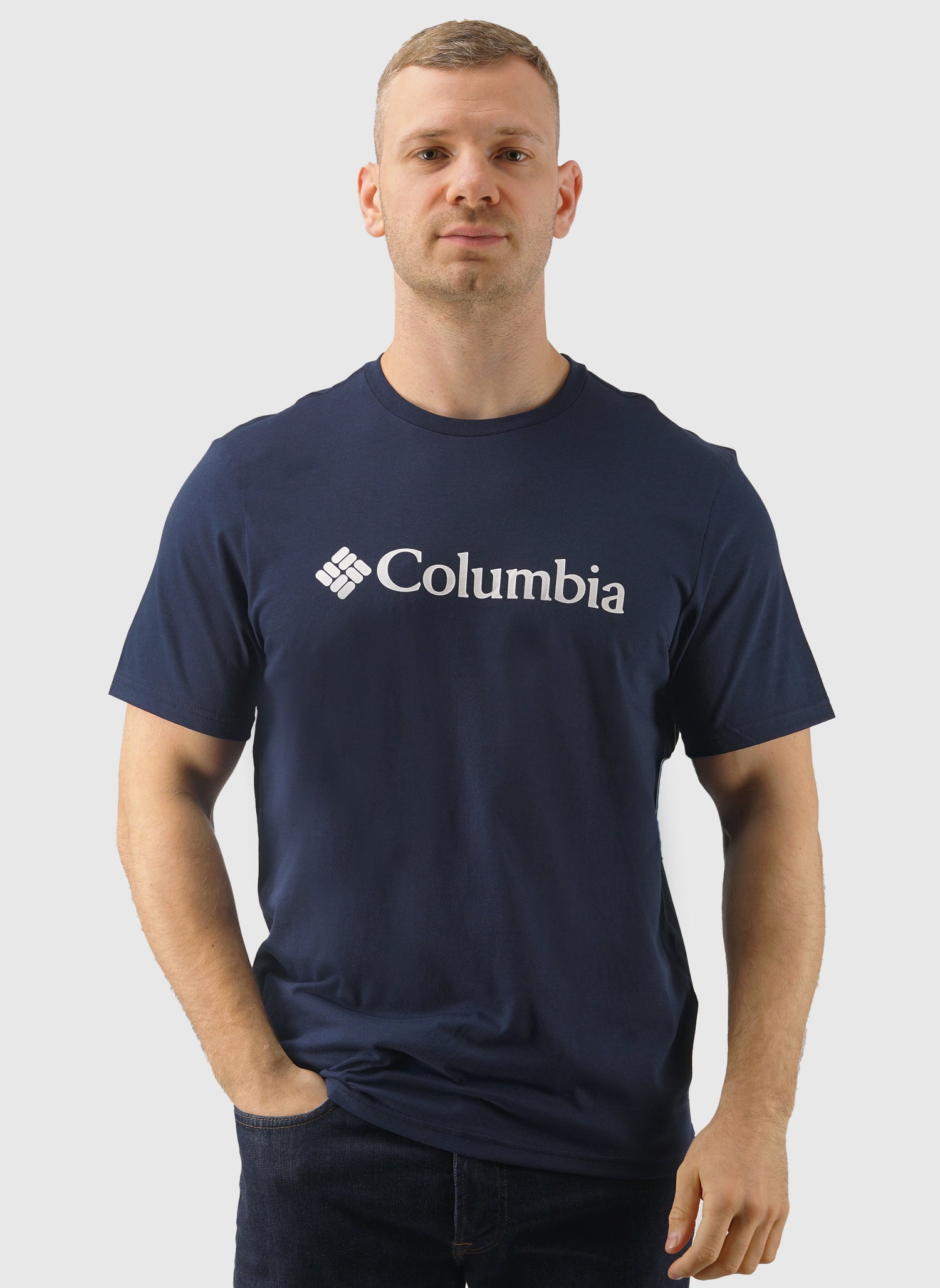 CSC Basic Logo T-Shirt - Collegiate Navy