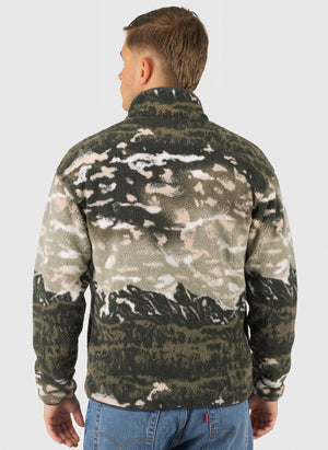 Helvetia II Printed Half Snap Fleece - Safari Sisters
