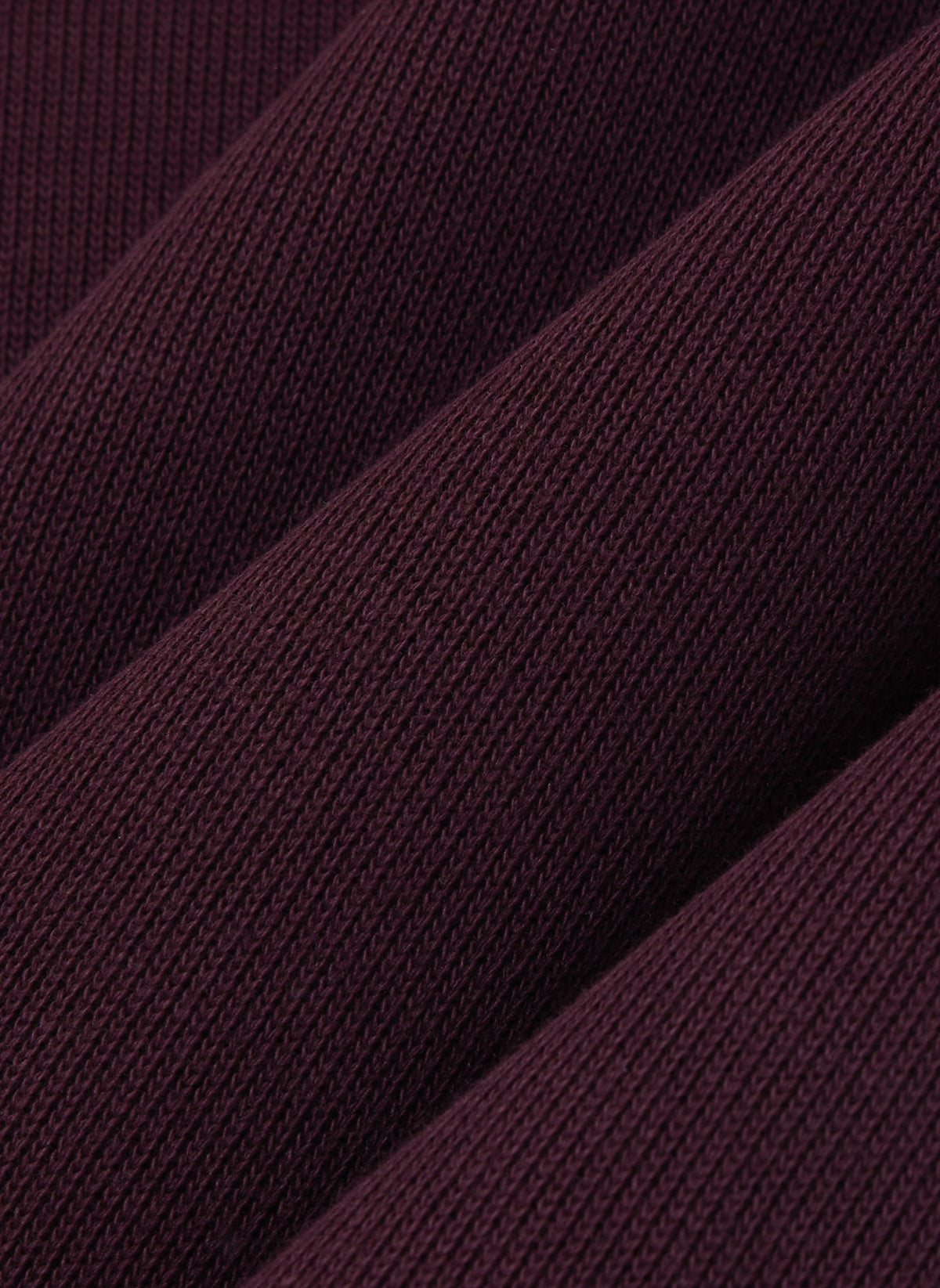 Half Zip Cotton Sweatshirt - Oxalis