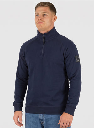 Siren 1/4 Zip Sweatshirt - Navy