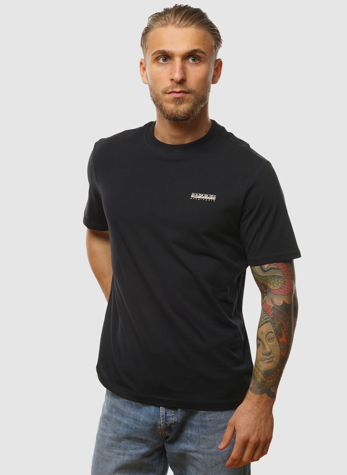 S-Small Box T-Shirt - Black Beauty